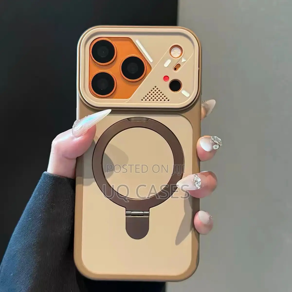iPhone Case With Stand 12 Pro Max To17 Promax(Free Delivery Accra