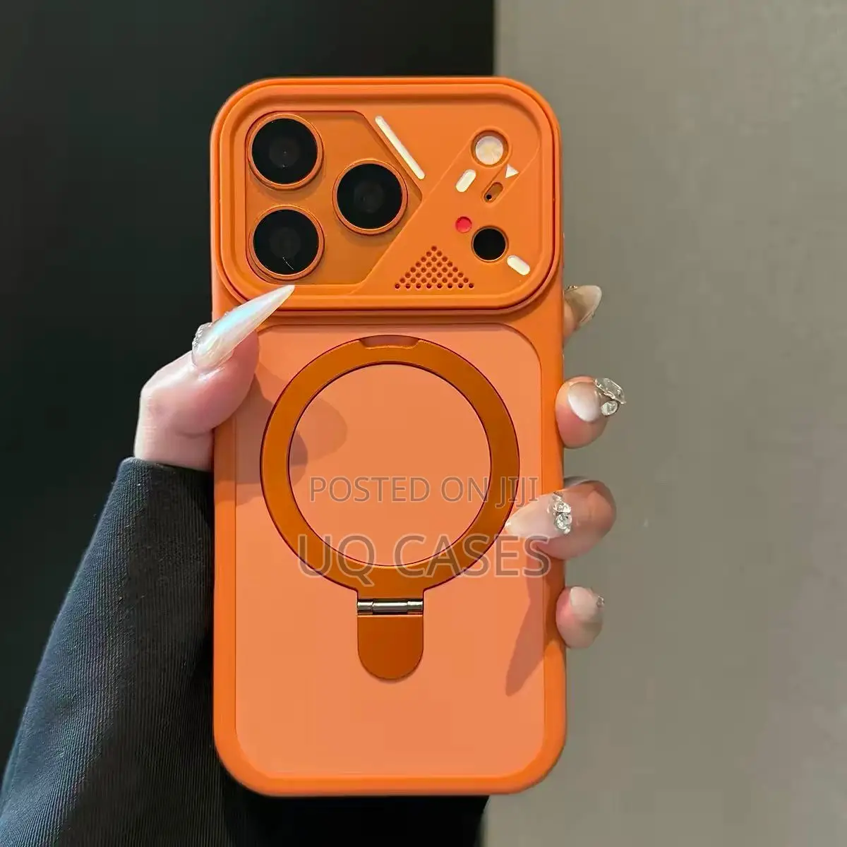 iPhone Case With Stand 12 Pro Max To17 Promax(Free Delivery Accra
