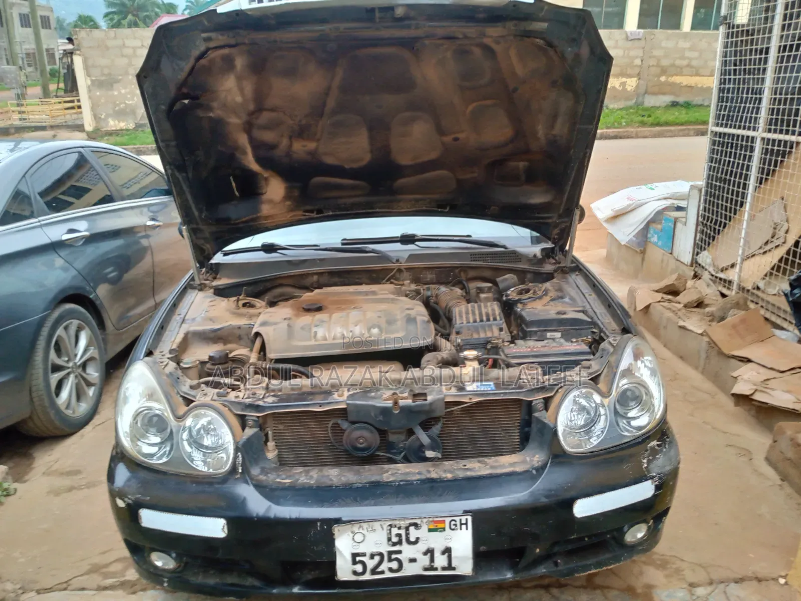 Hyundai Sonata 2004 Black