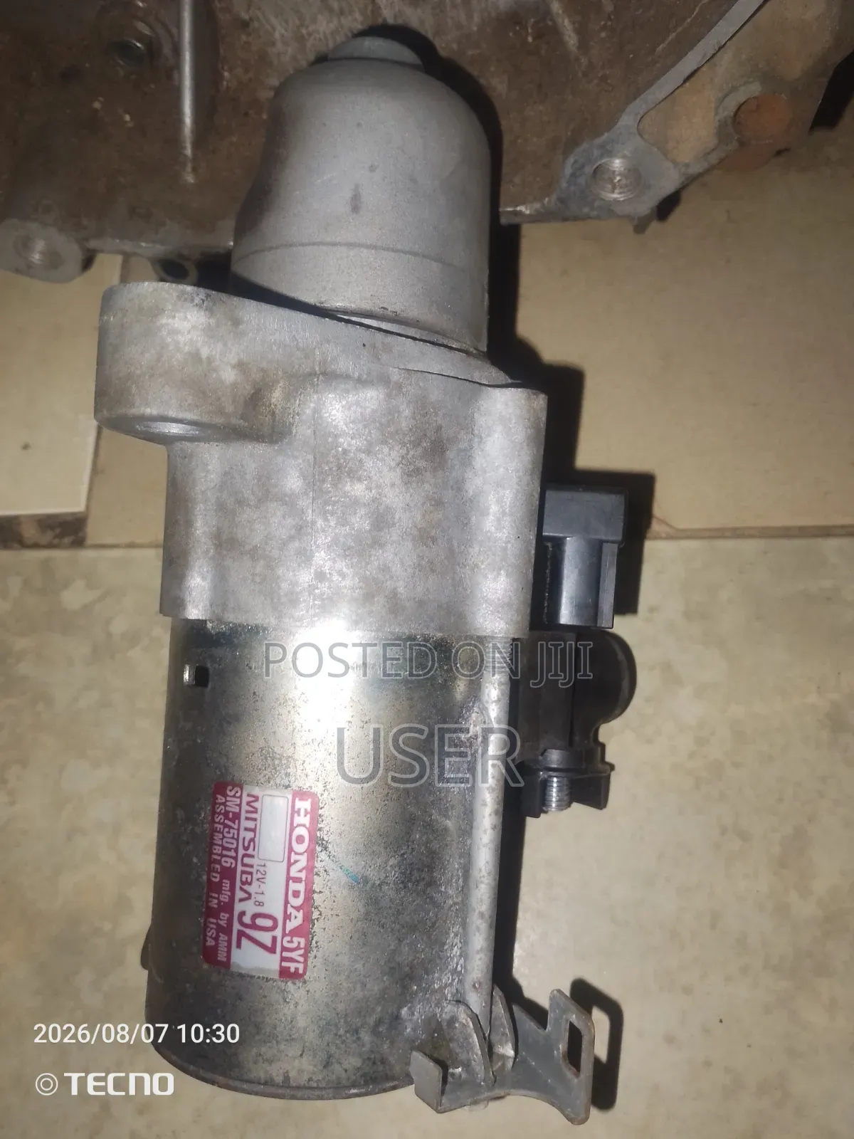 Home Used 2018/21 Accord 2.0t Starter