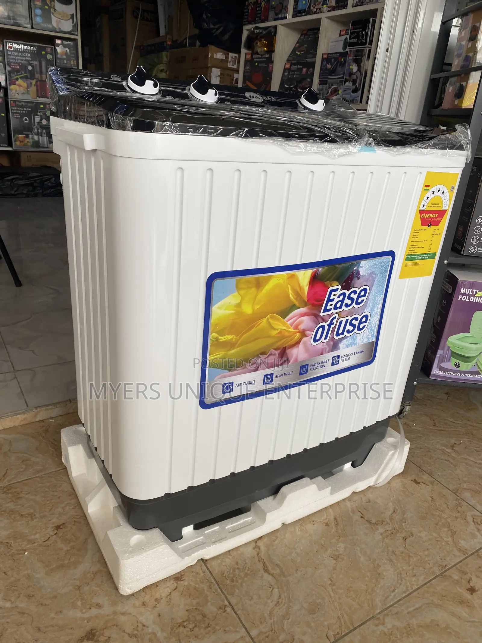 Twin Tub Washer for Homes, Hostels Apartments