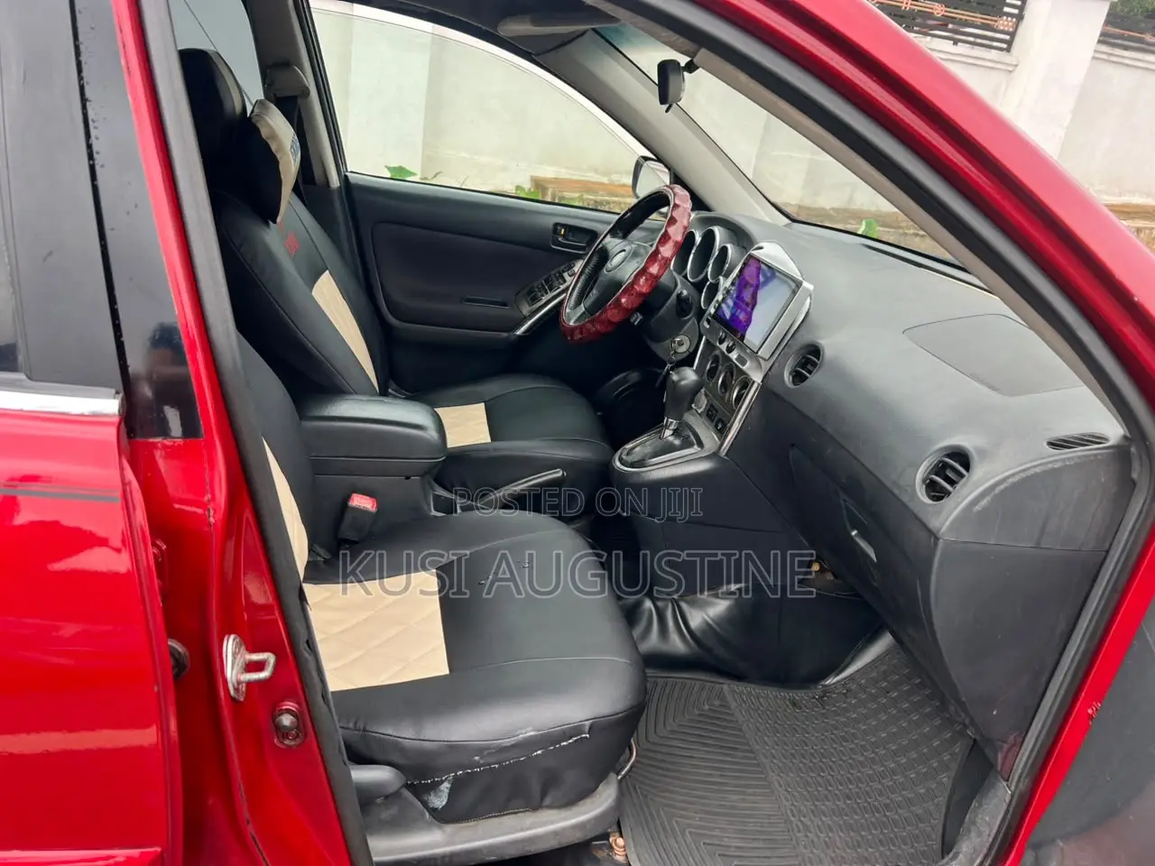 Pontiac Vibe 2007 Red