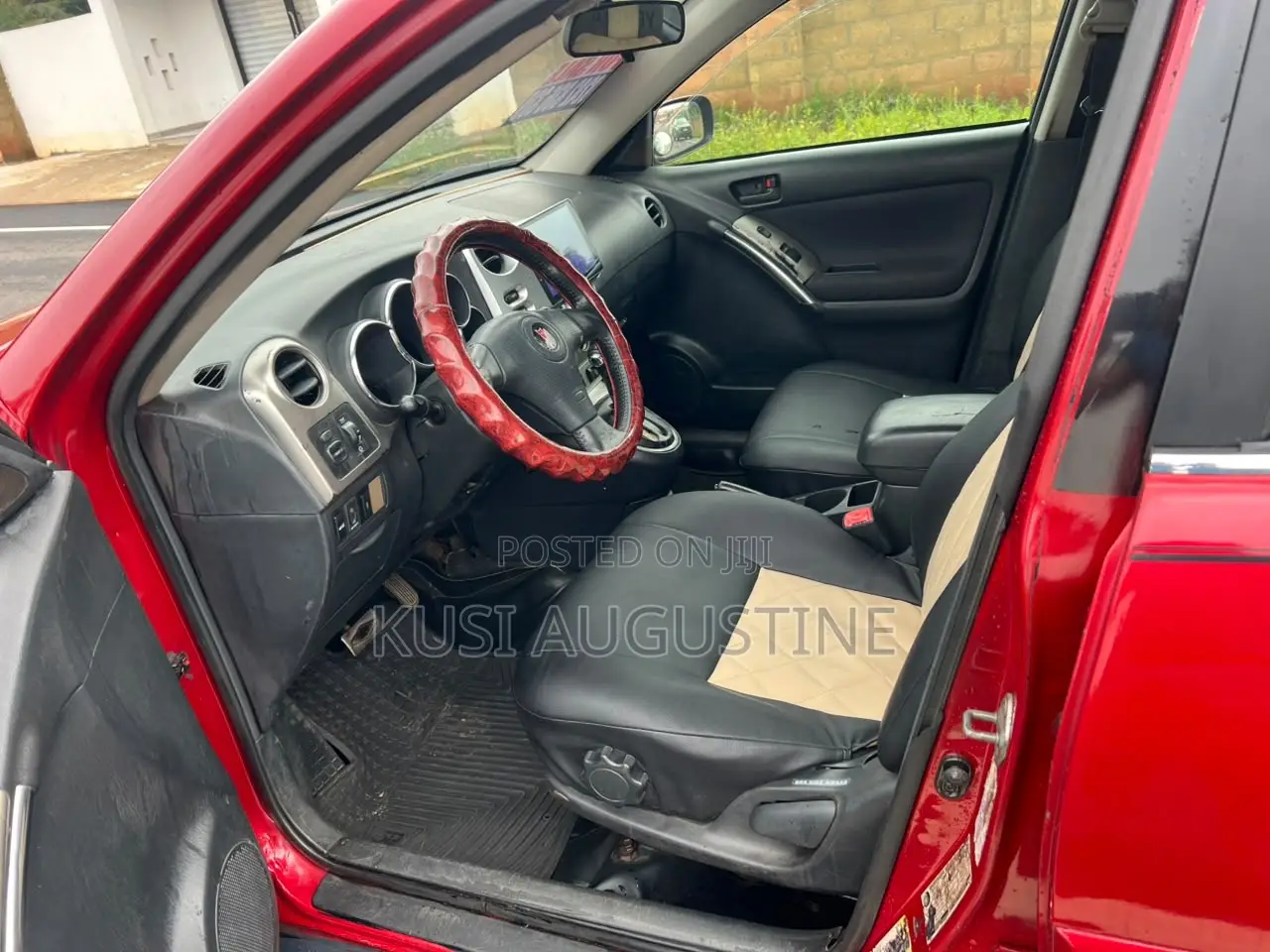 Pontiac Vibe 2007 Red