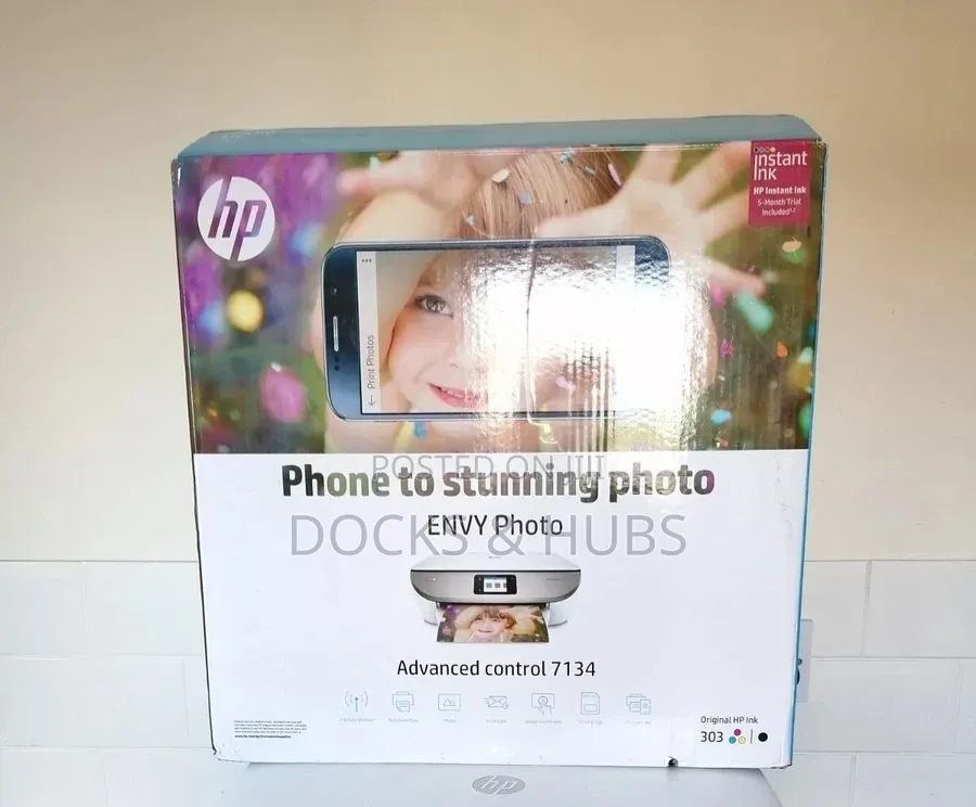 HP ENVY Photo 7134 All-in-One Wireless Printer – Borderless Photo