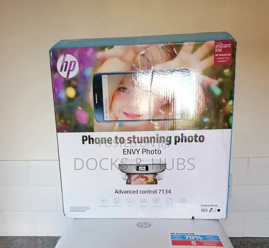 HP ENVY Photo 7134 All-in-One Wireless Printer – Borderless Photo
