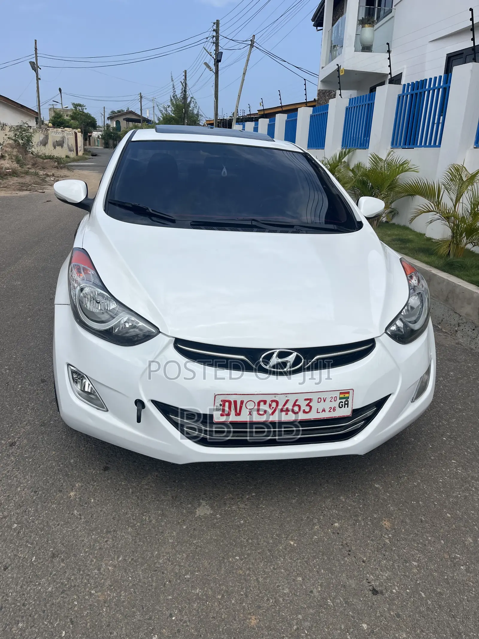 Hyundai Elantra 2013 White