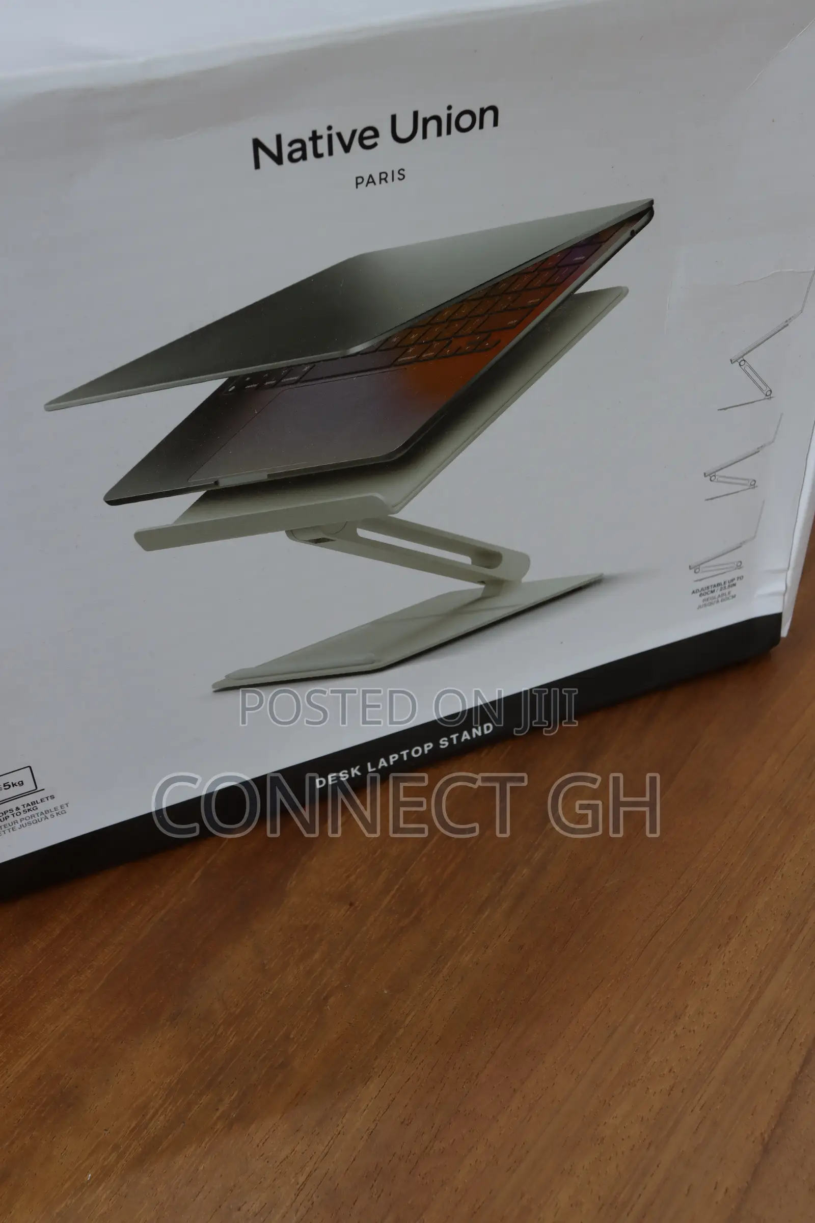 Native Union Desk Laptop Stand – Height Adjustable Ergonomic Computer