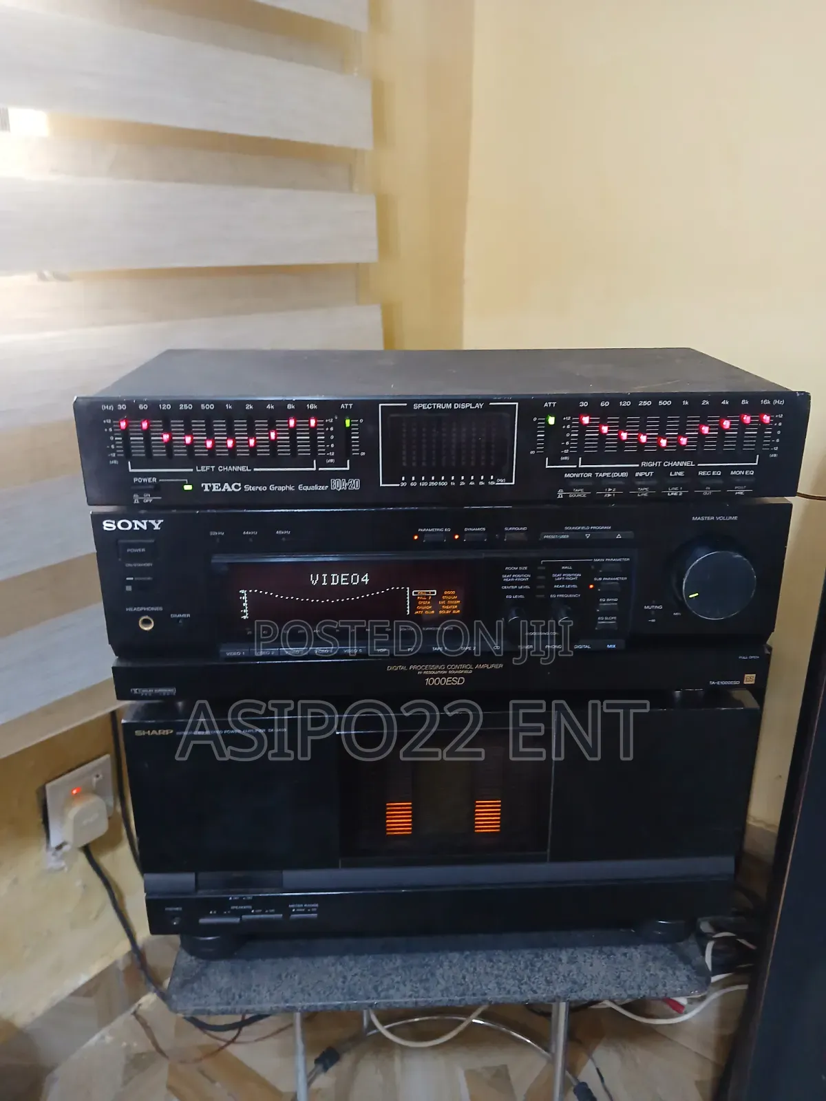 Sony Ta-1000esd Digital Control Amplifier Bluetooth USB