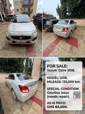 Suzuki Dzire 2018 Silver