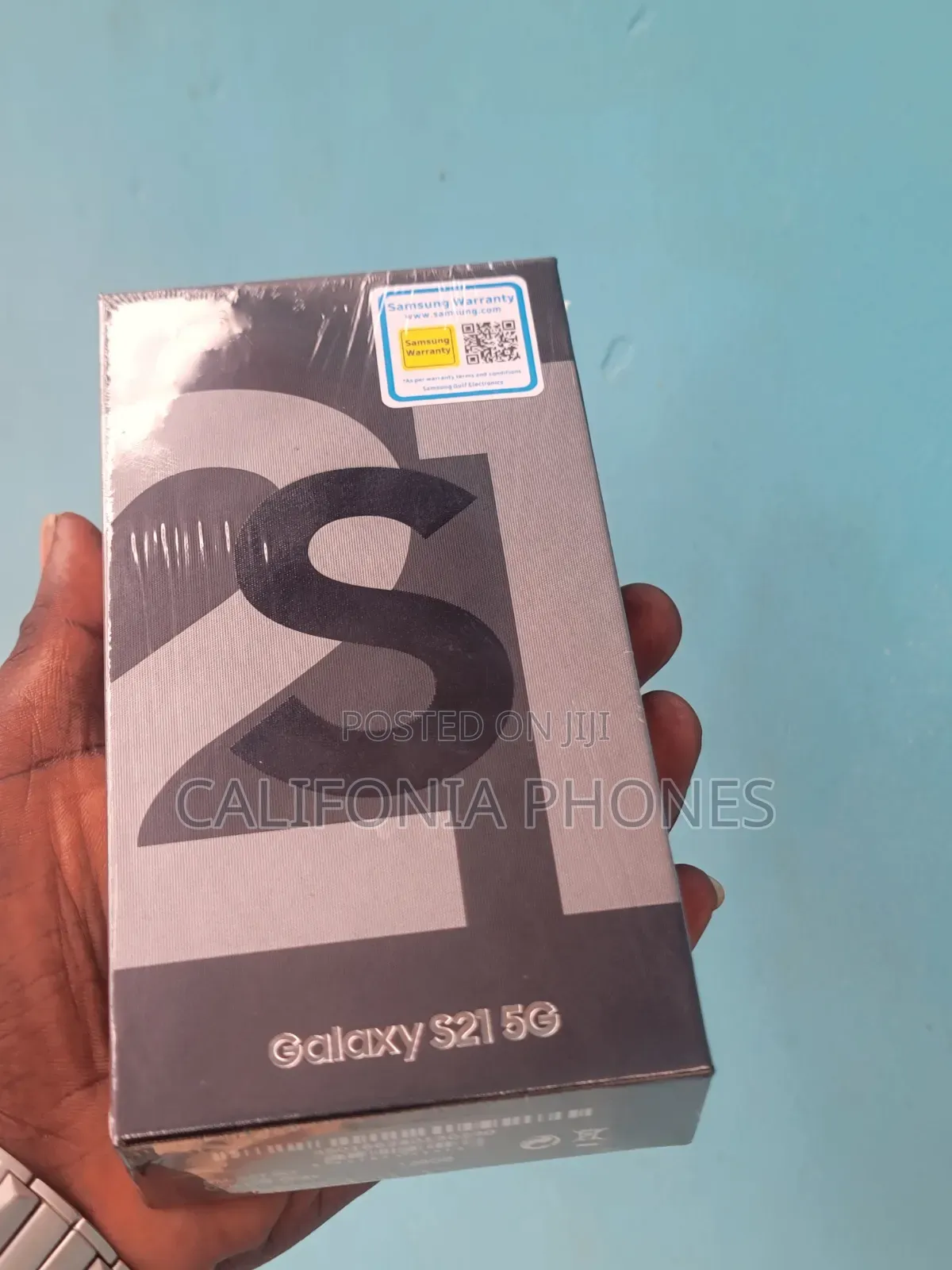 New Samsung Galaxy S21 5G 128 GB Black