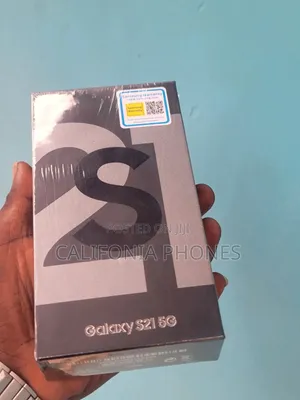 New Samsung Galaxy S21 5G 128 GB Black