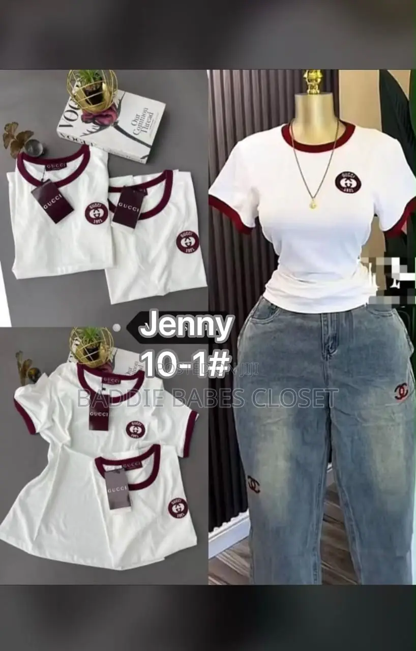 Gucci 100% Quality Cotton Basic Top ,Free Size