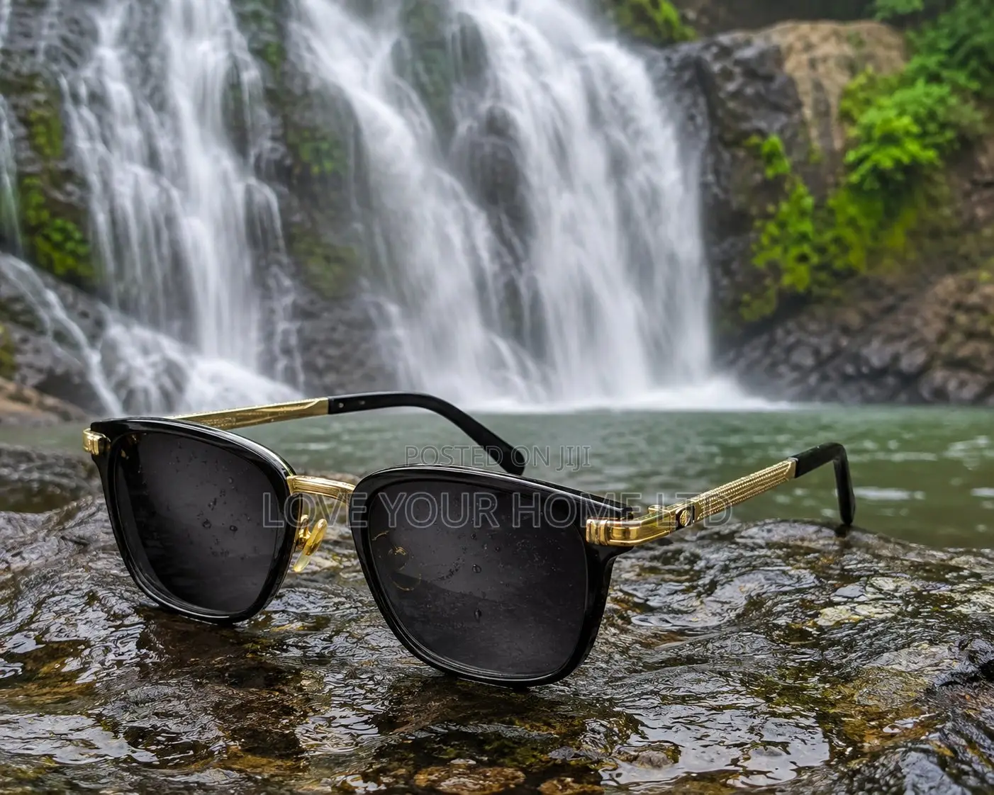 Luxury Men's Square Polarized Sunglasses