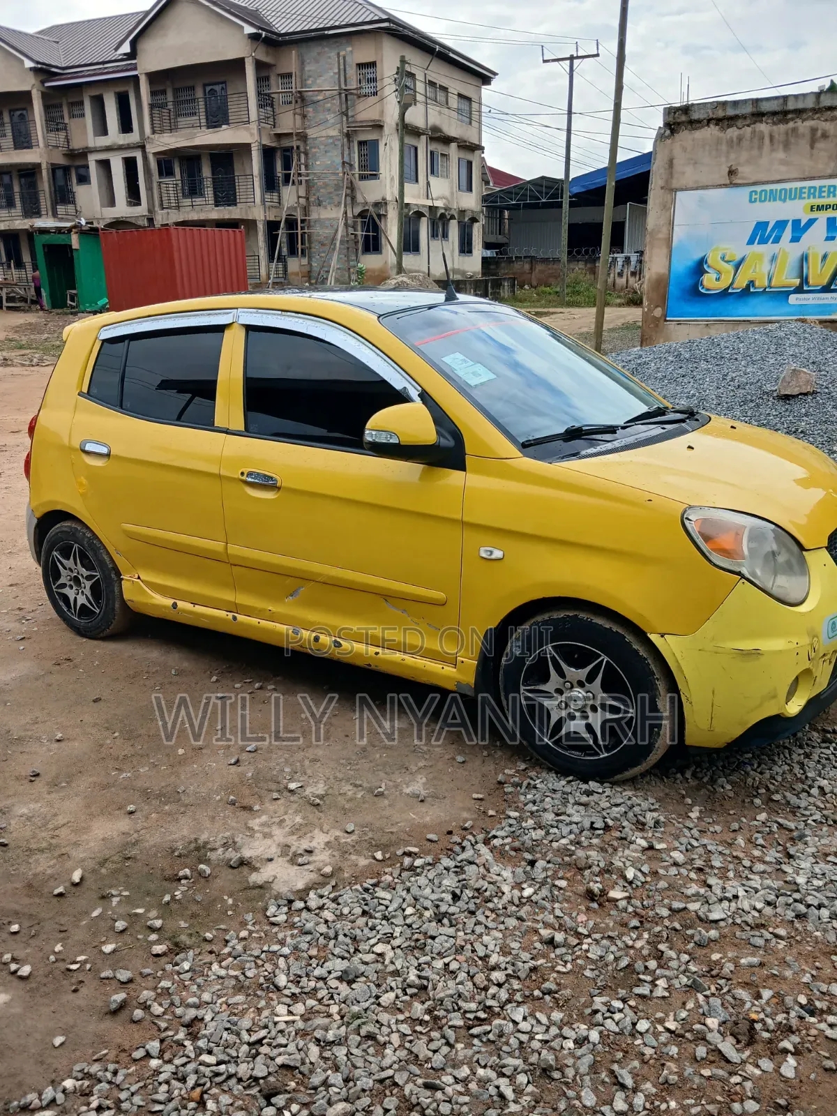 Kia Morning 2010 Yellow