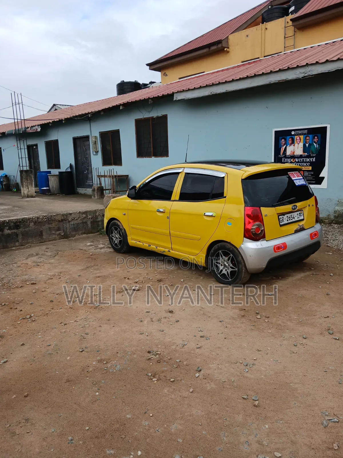 Kia Morning 2010 Yellow