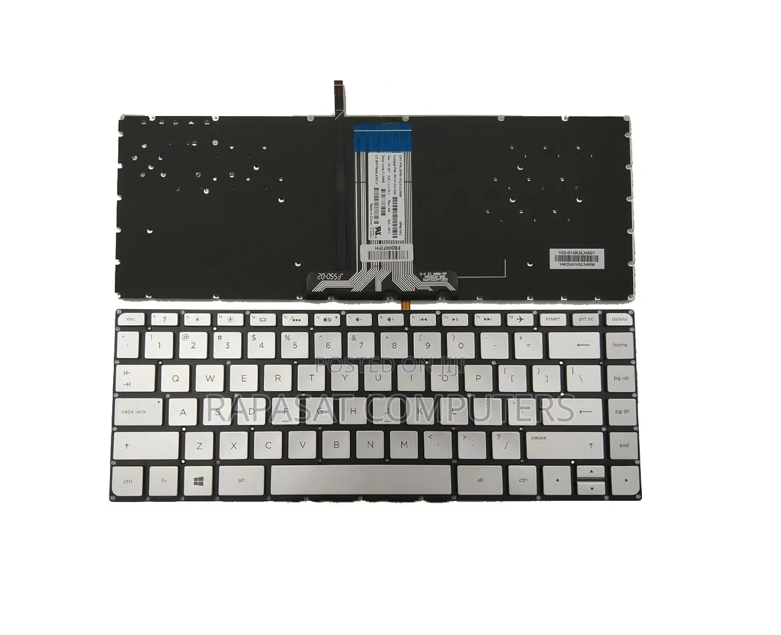 Newly Arrived HP 14-Cf Silver Colour Keyboard