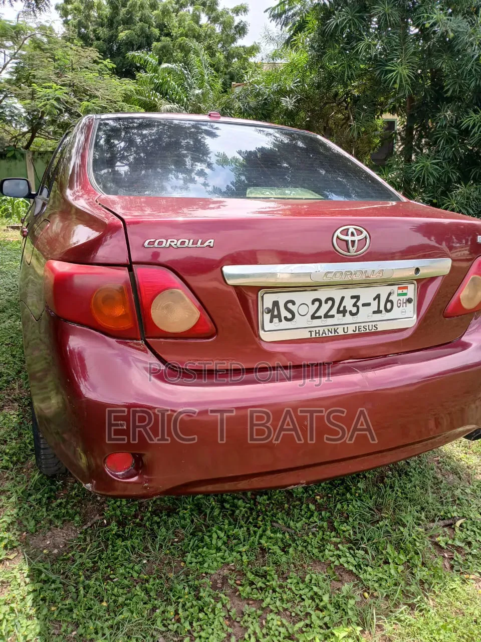 Toyota Corolla LE 4dr Sedan (1.8L 4cyl 4A) 2010 Red