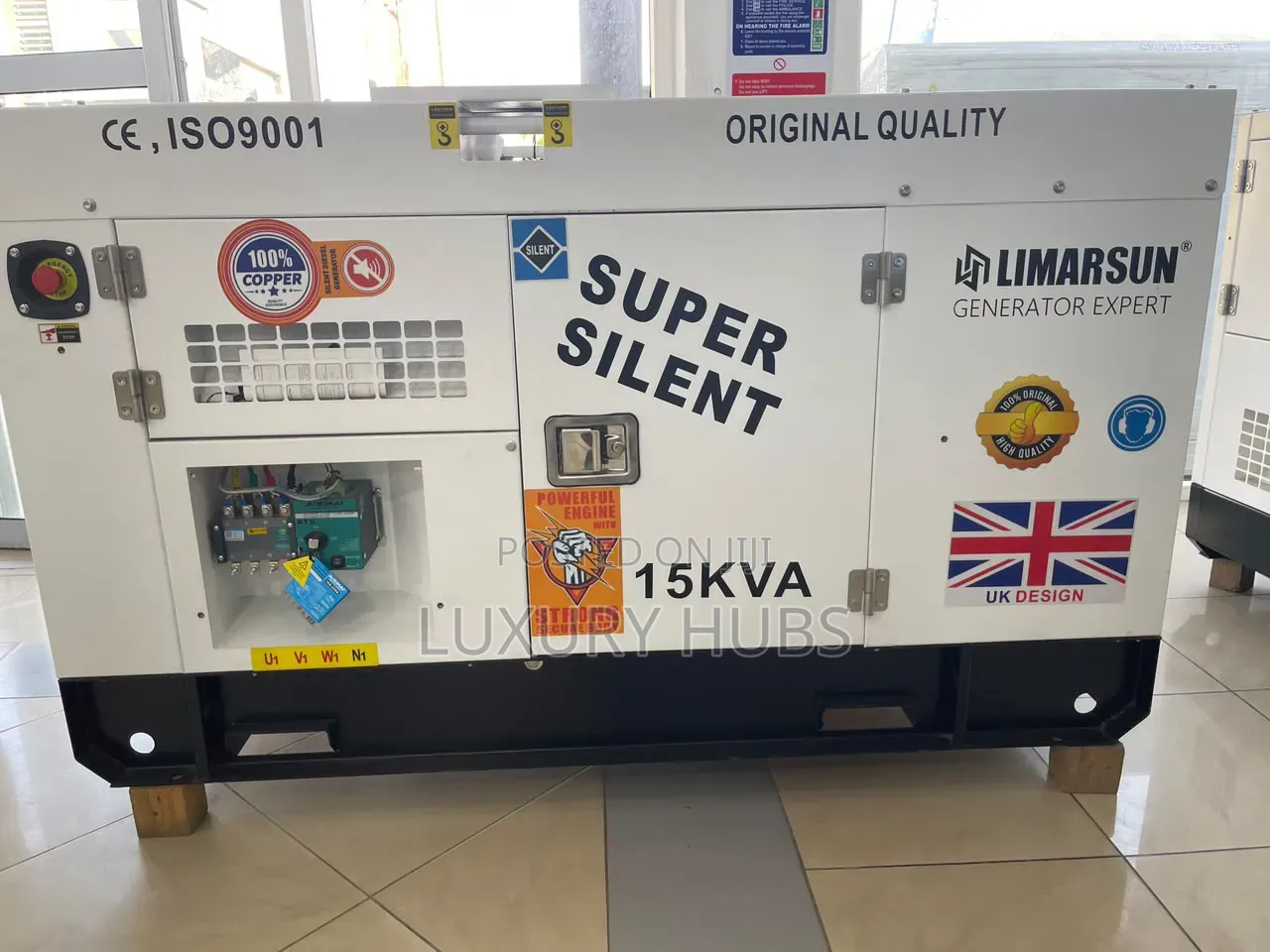 Limarsun 15KVA Silent Generator – Reliable Industrial Backup Power
