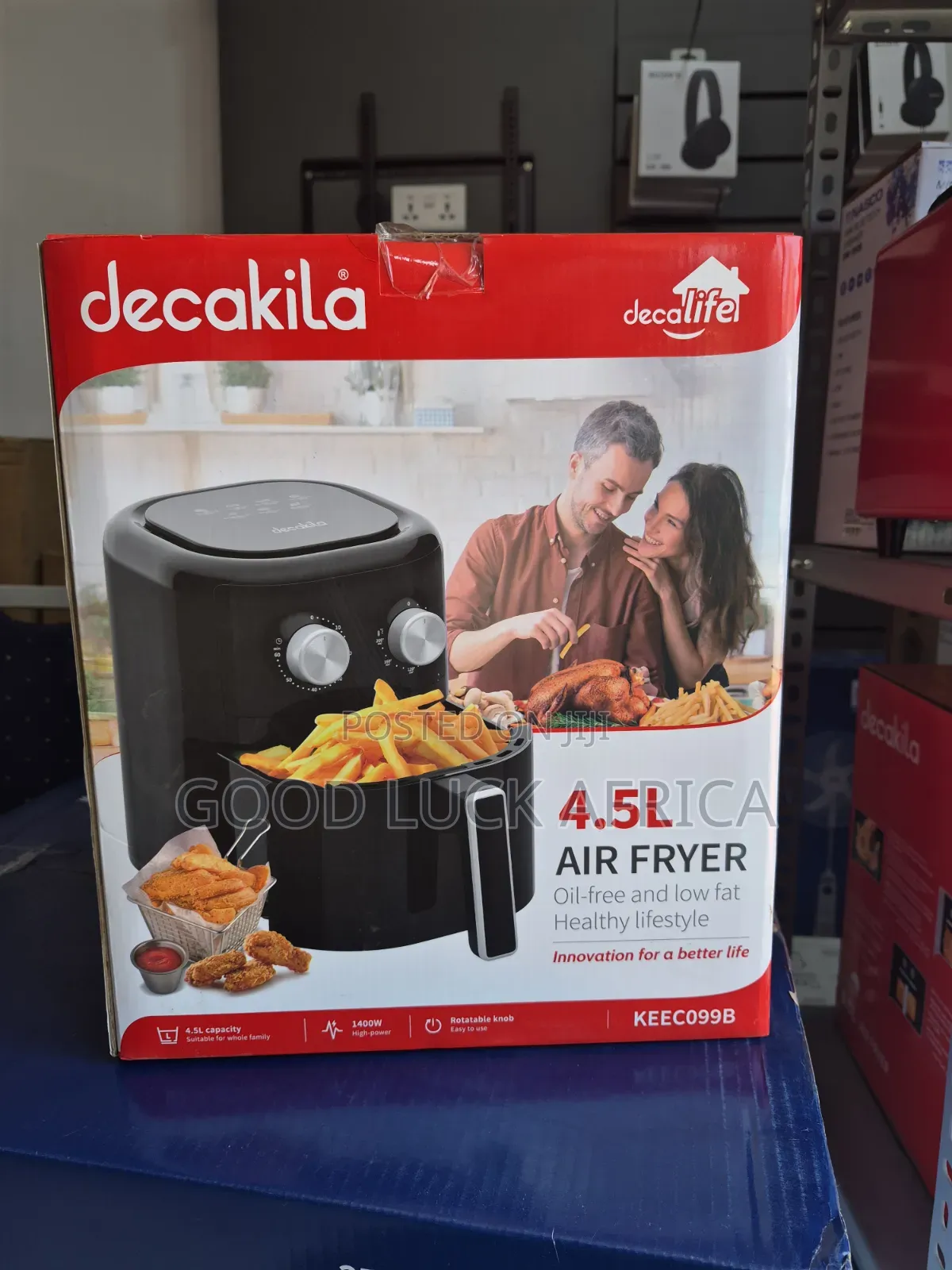 Decakila 4.5L Air Fryer (KEEC099B)