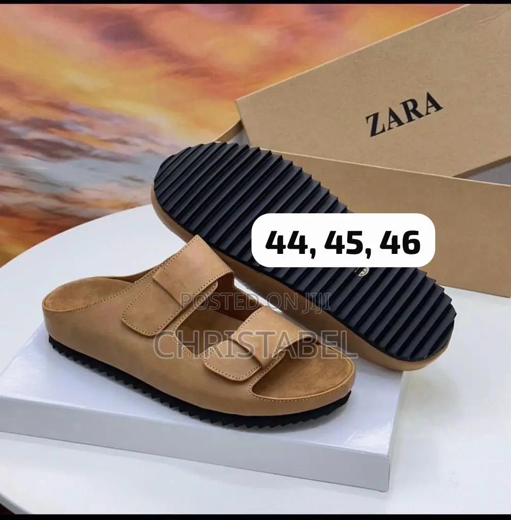 Balenciaga BB Logo Leather Slides