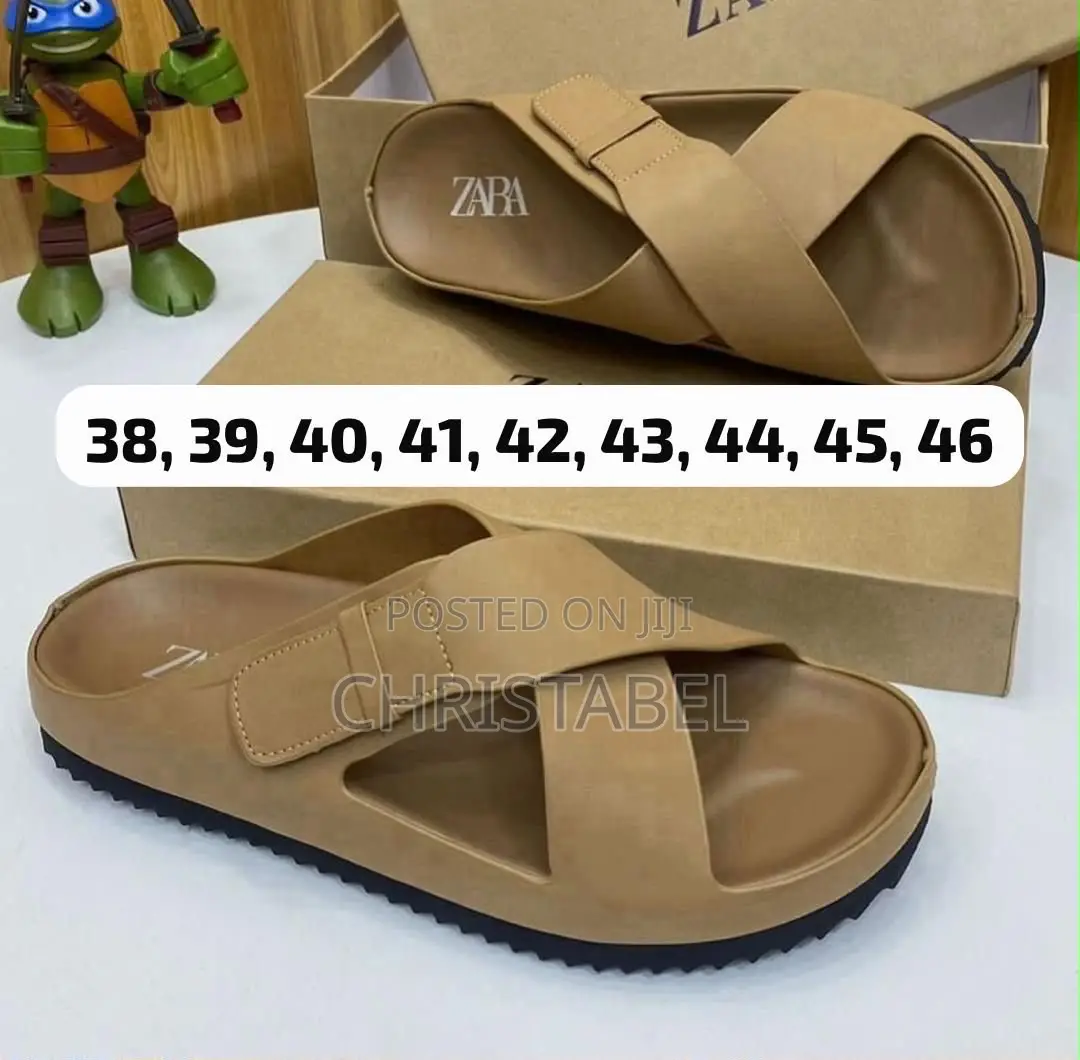 Balenciaga BB Logo Leather Slides