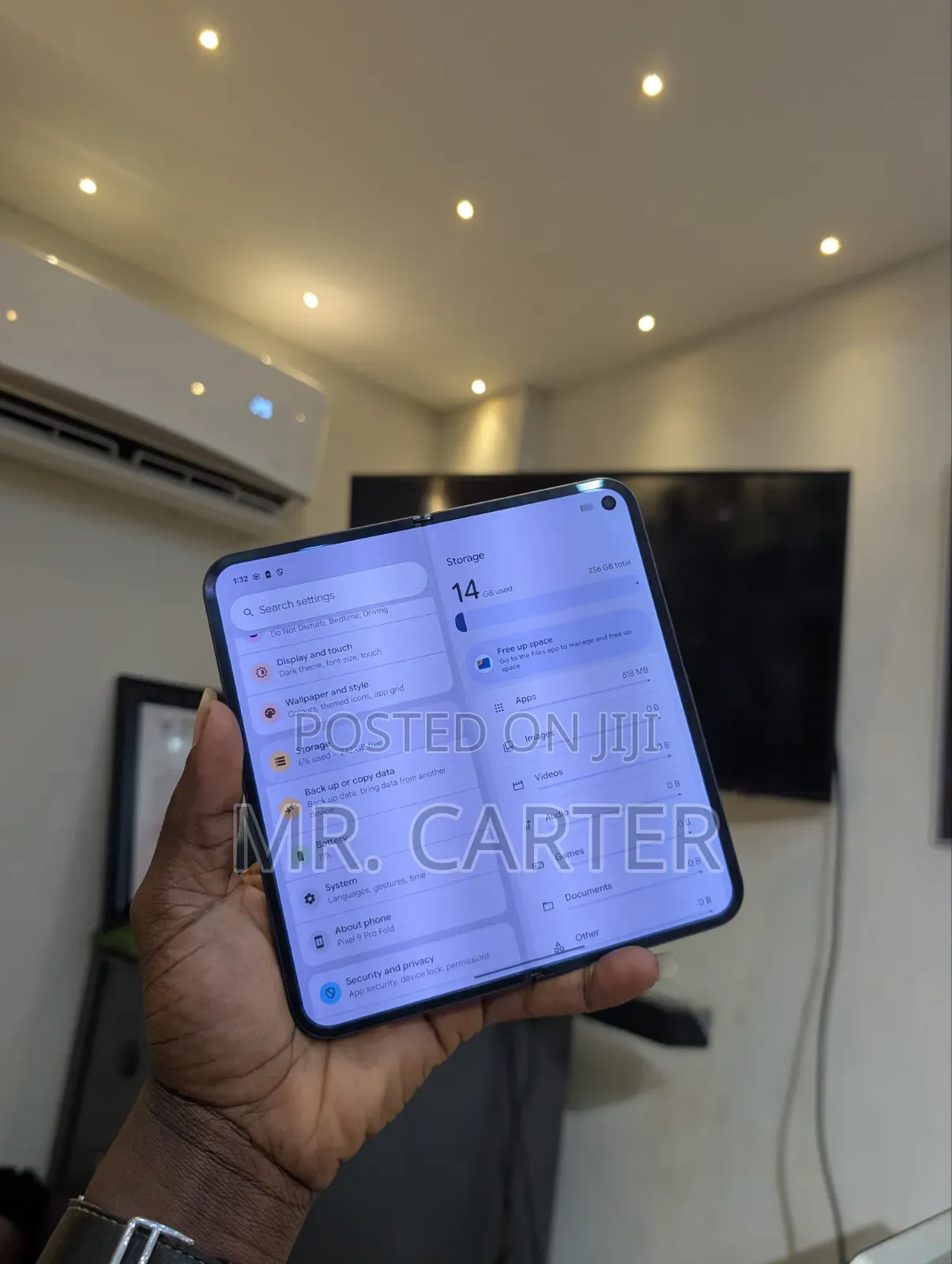 New Google Pixel 9 Pro Fold 256 GB Black