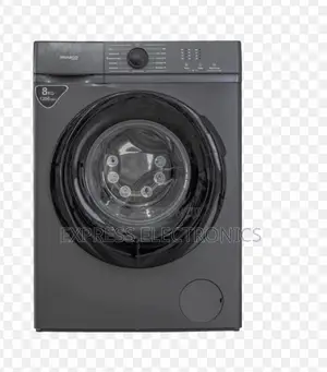 Nasco Washing Machine 8Kg Front Load Full Automatic Silver