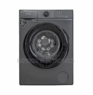 Nasco Washing Machine 8Kg Front Load Full Automatic Silver