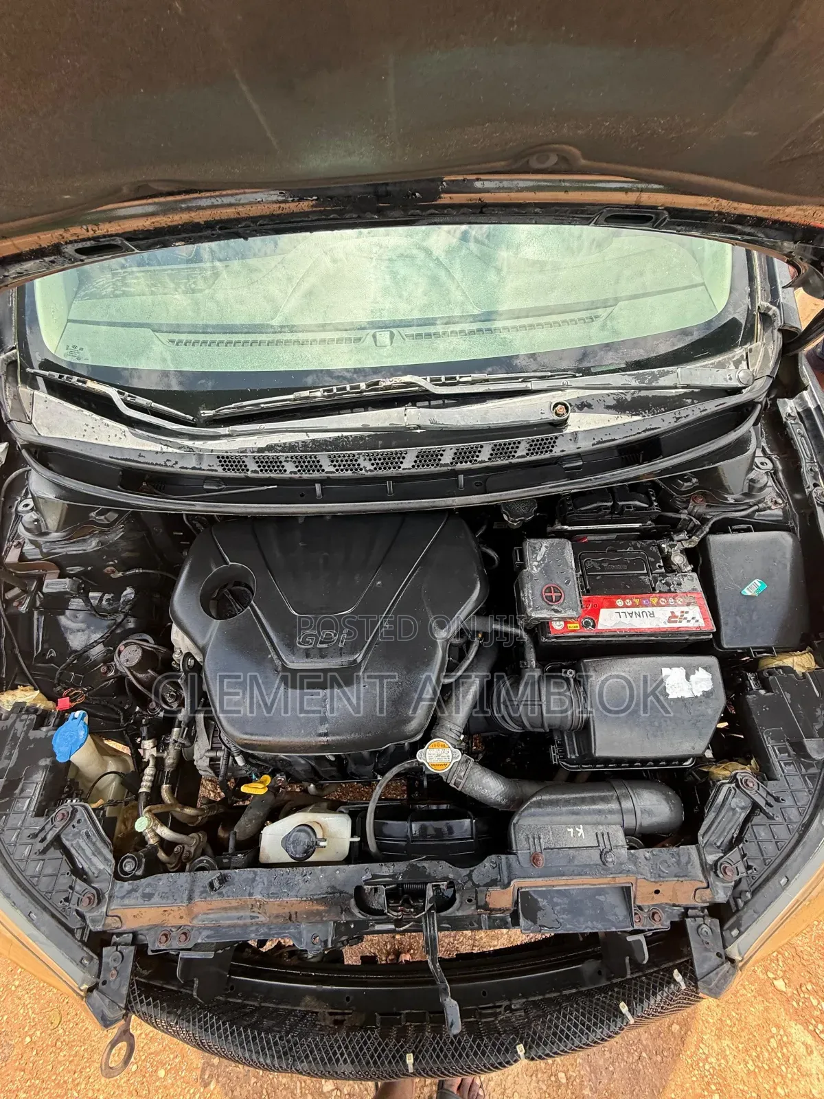 Hyundai Elantra 2012 Black