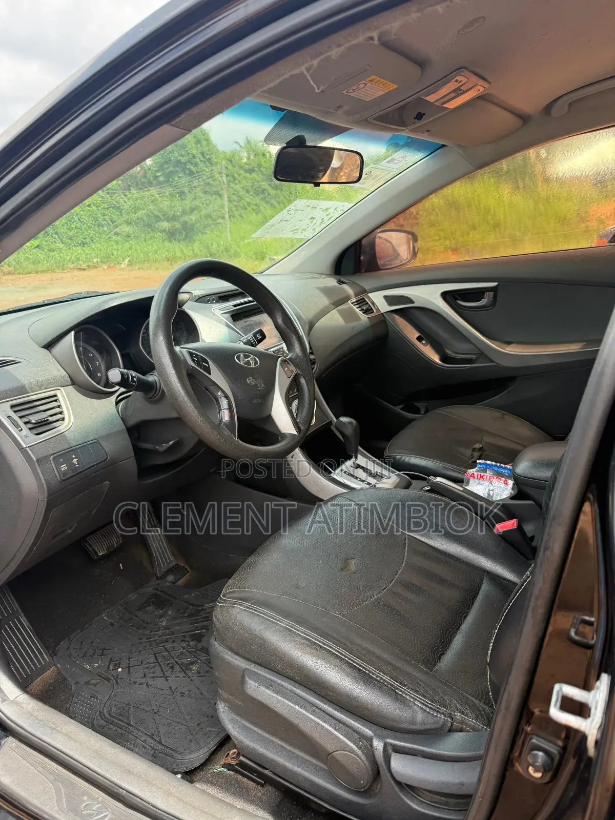Hyundai Elantra 2012 Black