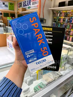 New Tecno Spark 50 128 GB Gray