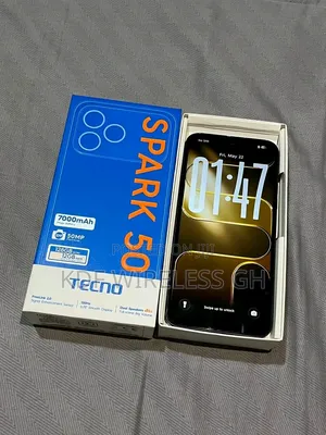 New Tecno Spark 50 128 GB Black