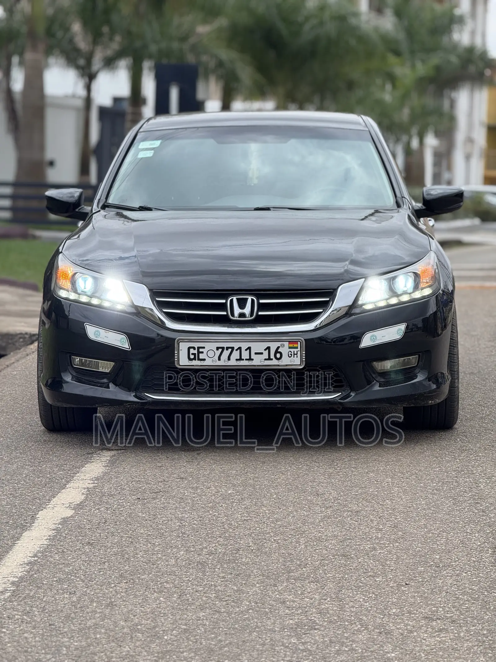 Honda Accord Sport 4dr Sedan (2.4L 4cyl 6M) 2015 Black