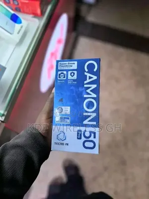 New Tecno Camon 50 Pro 256 GB Black