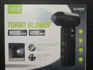Original Green Turbo Blower 90,000 RPM 6,000mAh