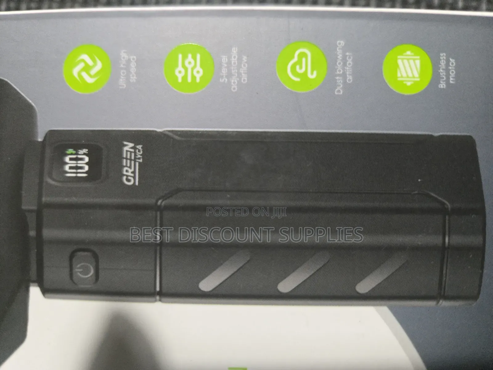 Original Green Turbo Blower 90,000 RPM 6,000mAh