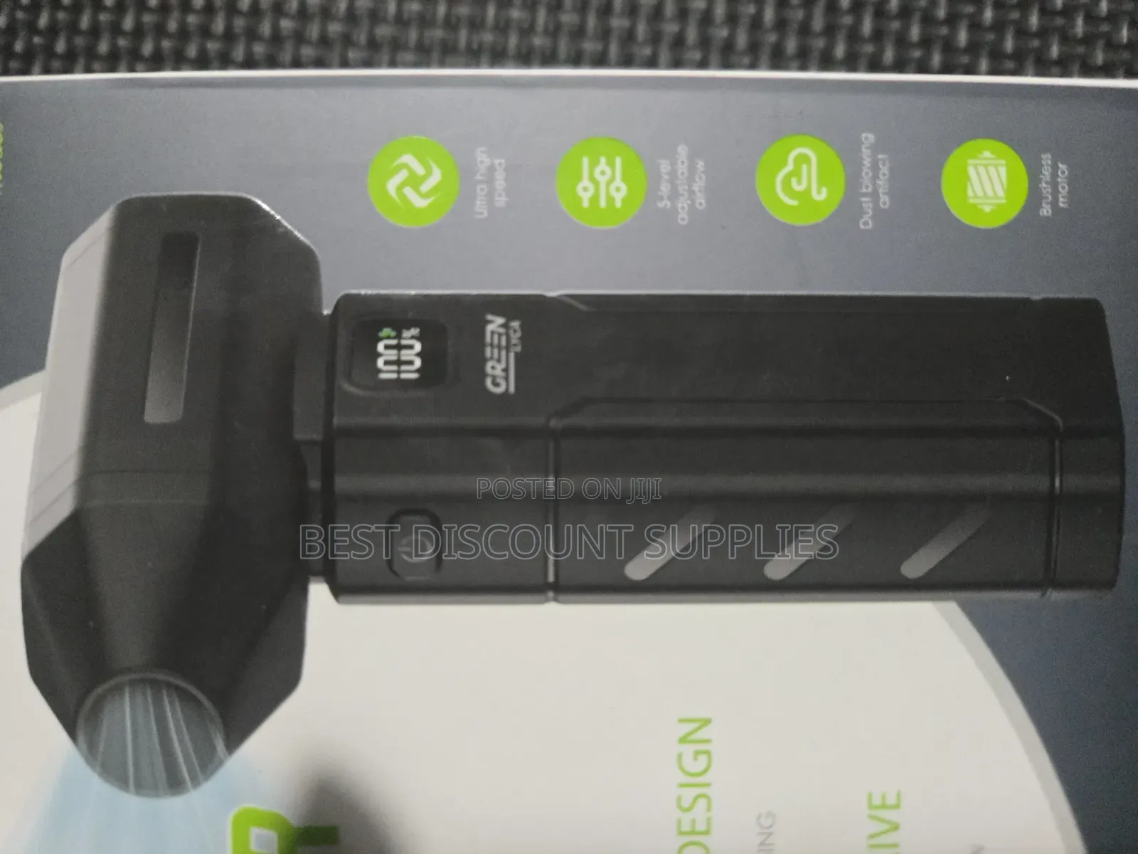 Original Green Turbo Blower 90,000 RPM 6,000mAh