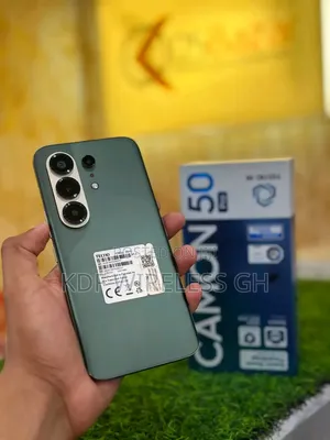 New Tecno Camon 50 Pro 256 GB Black