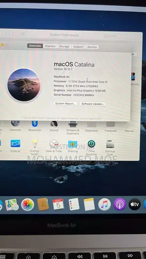 Laptop Apple MacBook Air 256GB Intel Core i5 HDD+SSD 500GB