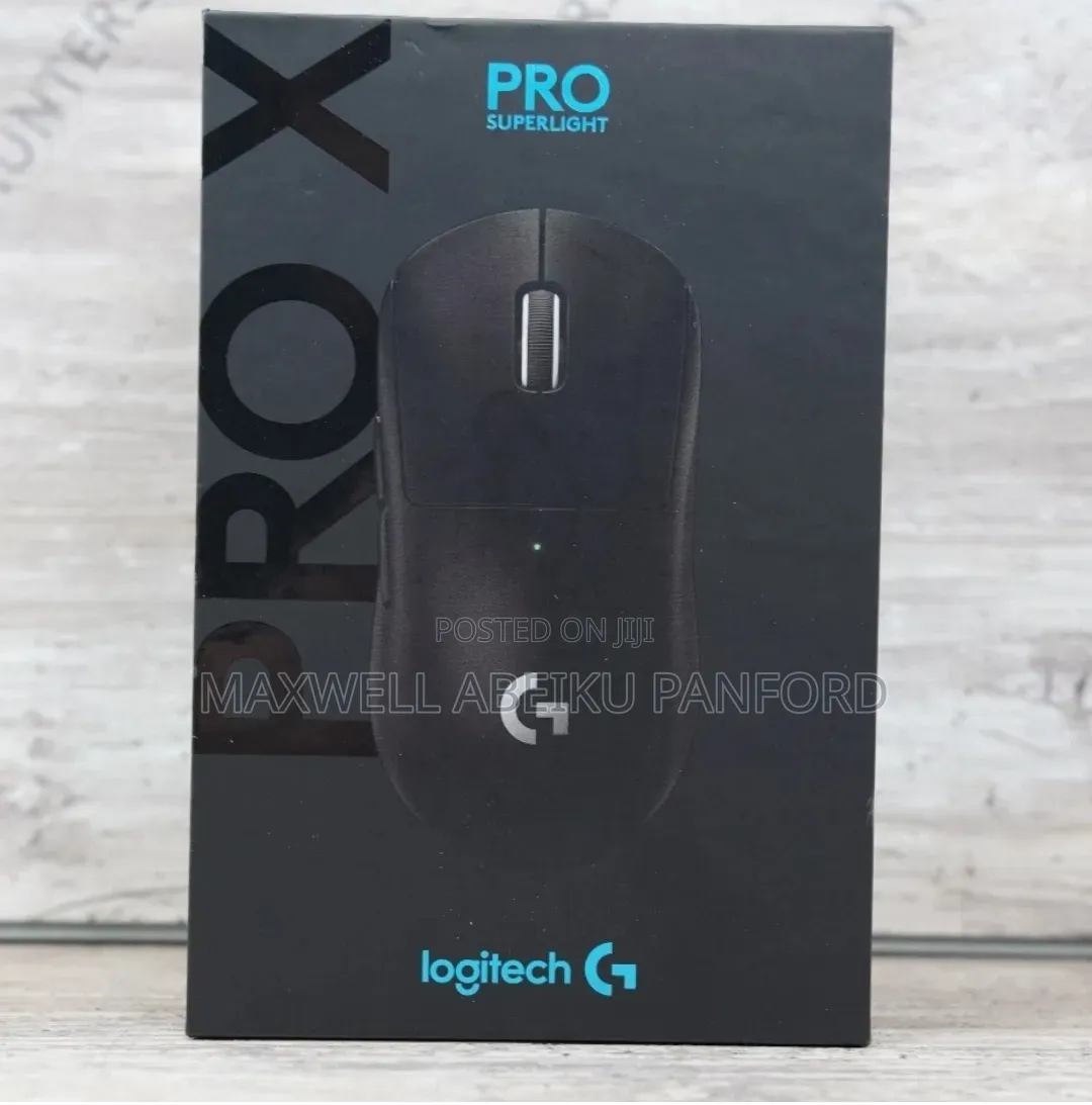 Logitech G PRO X SUPERLIGHT Wireless Gaming Mouse - Black