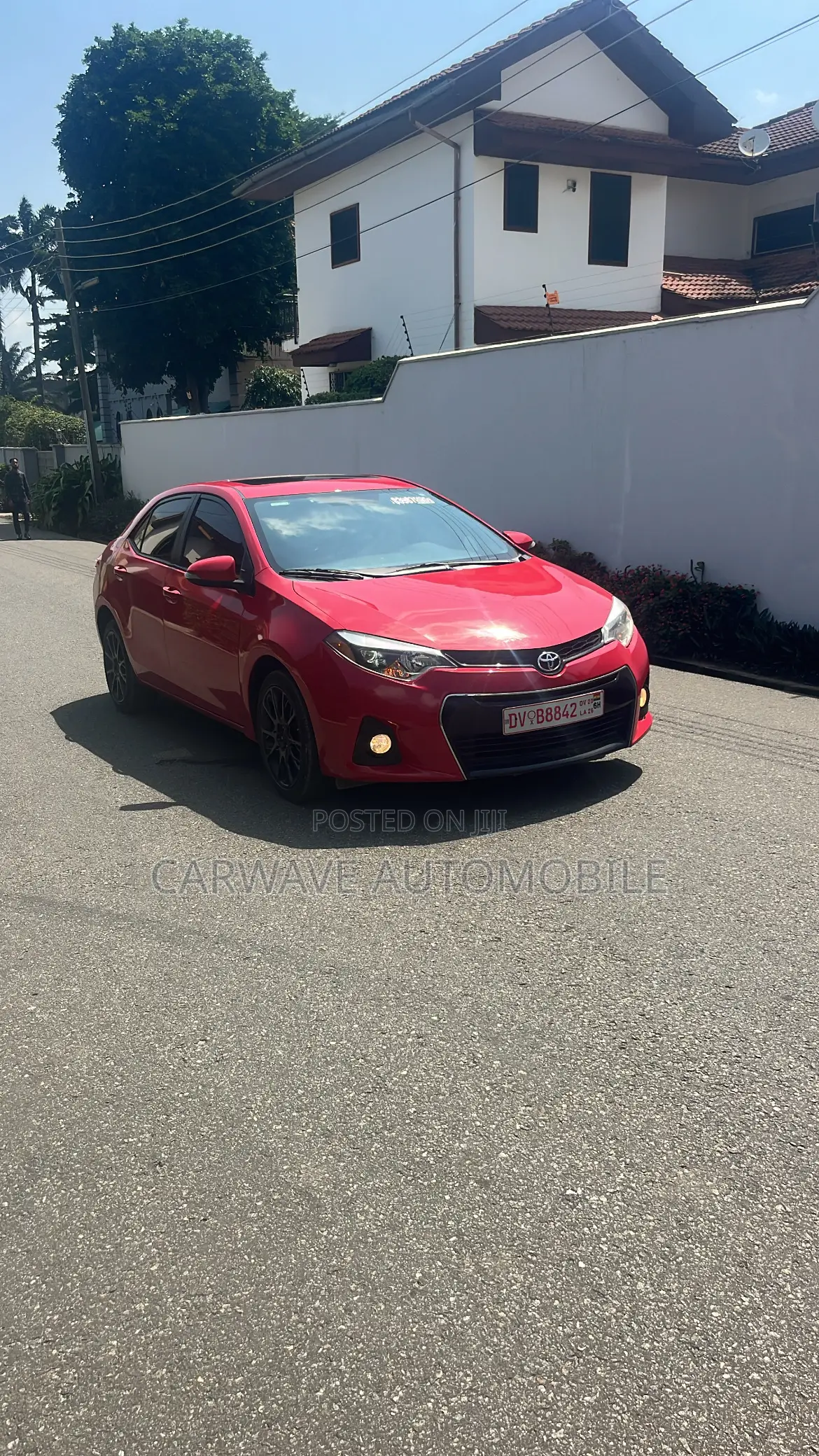 Toyota Corolla S w/Special Edition Pkg (1.8L 4cyl CVT) 2016 Red