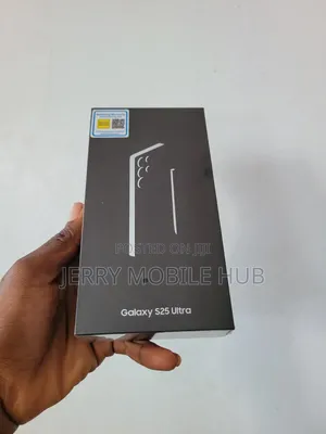 New Samsung Galaxy S25 Ultra 256 GB Black