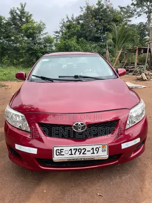 Toyota Corolla 2010 Red