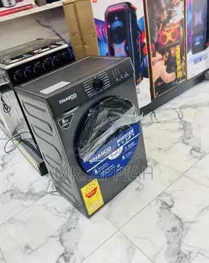 Efficient and Authentic Midea 8kg Front Load Washing Machine(Gray).