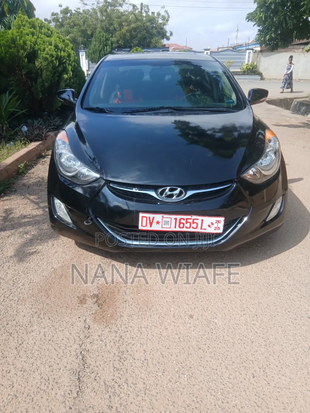 Hyundai Elantra GLS Automatic 2012 Black