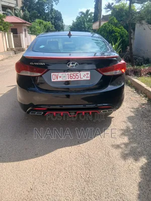 Hyundai Elantra GLS Automatic 2012 Black