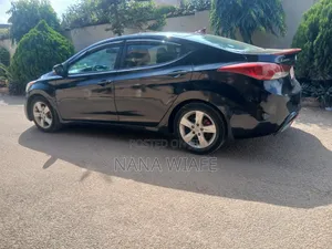 Hyundai Elantra GLS Automatic 2012 Black