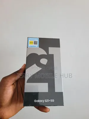 New Samsung Galaxy S21+ 5G 128 GB Black