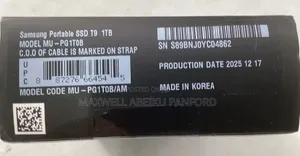 Samsung T9 1TB, External (MU-PG1T0B/AM) Solid Slate Drive