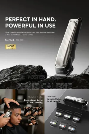 Oraimo EasyCut 2 10W Super Powerful Quick Charge Hair Clipper